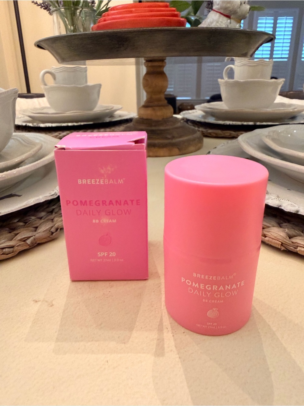 Breezebalm Pomegranate Daily Glow BB Cream SPF20 in cream